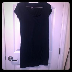 Navy T-shirt dress